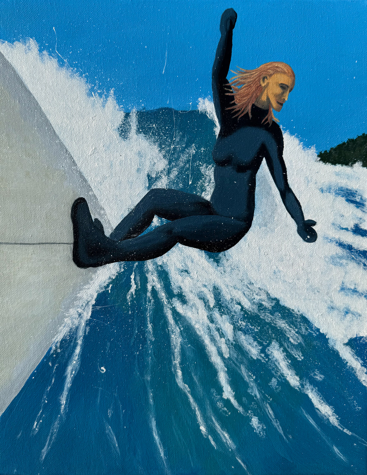 The lockout - original painting