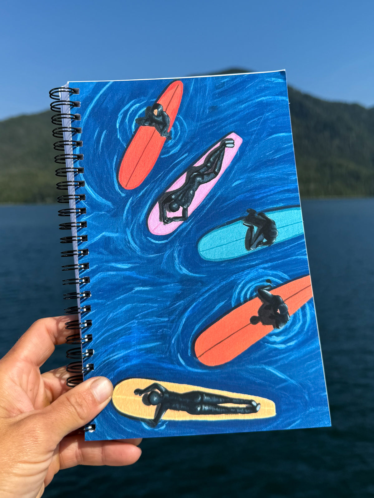 Spiral Notebook with Dotted pages