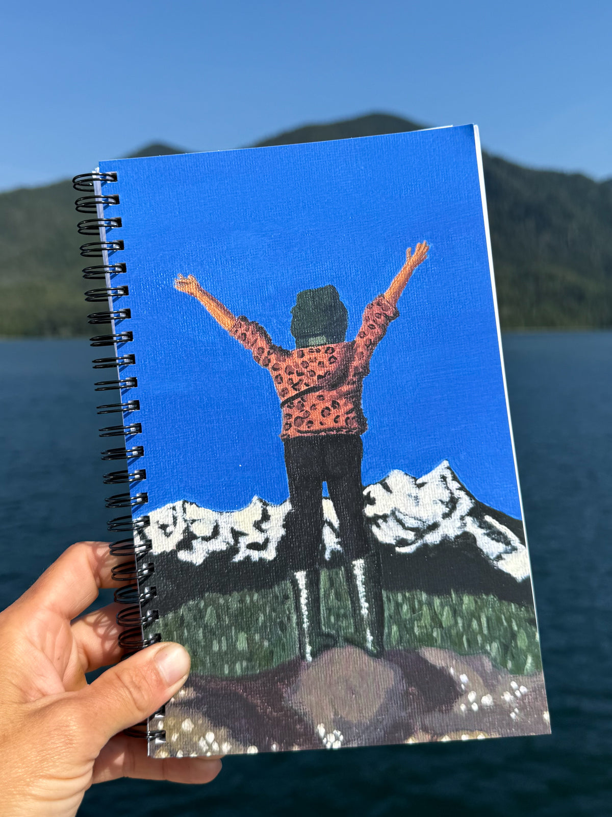 Spiral Notebook with Dotted pages