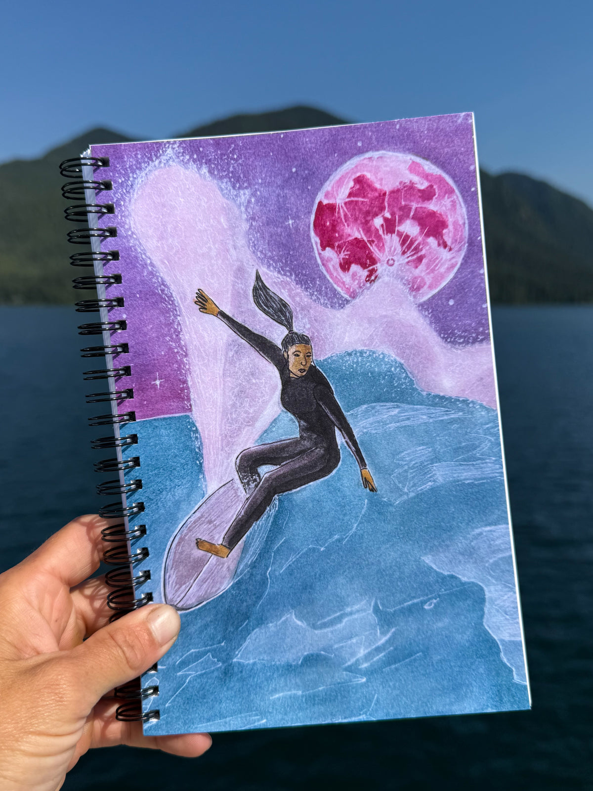 Spiral Notebook with Dotted pages