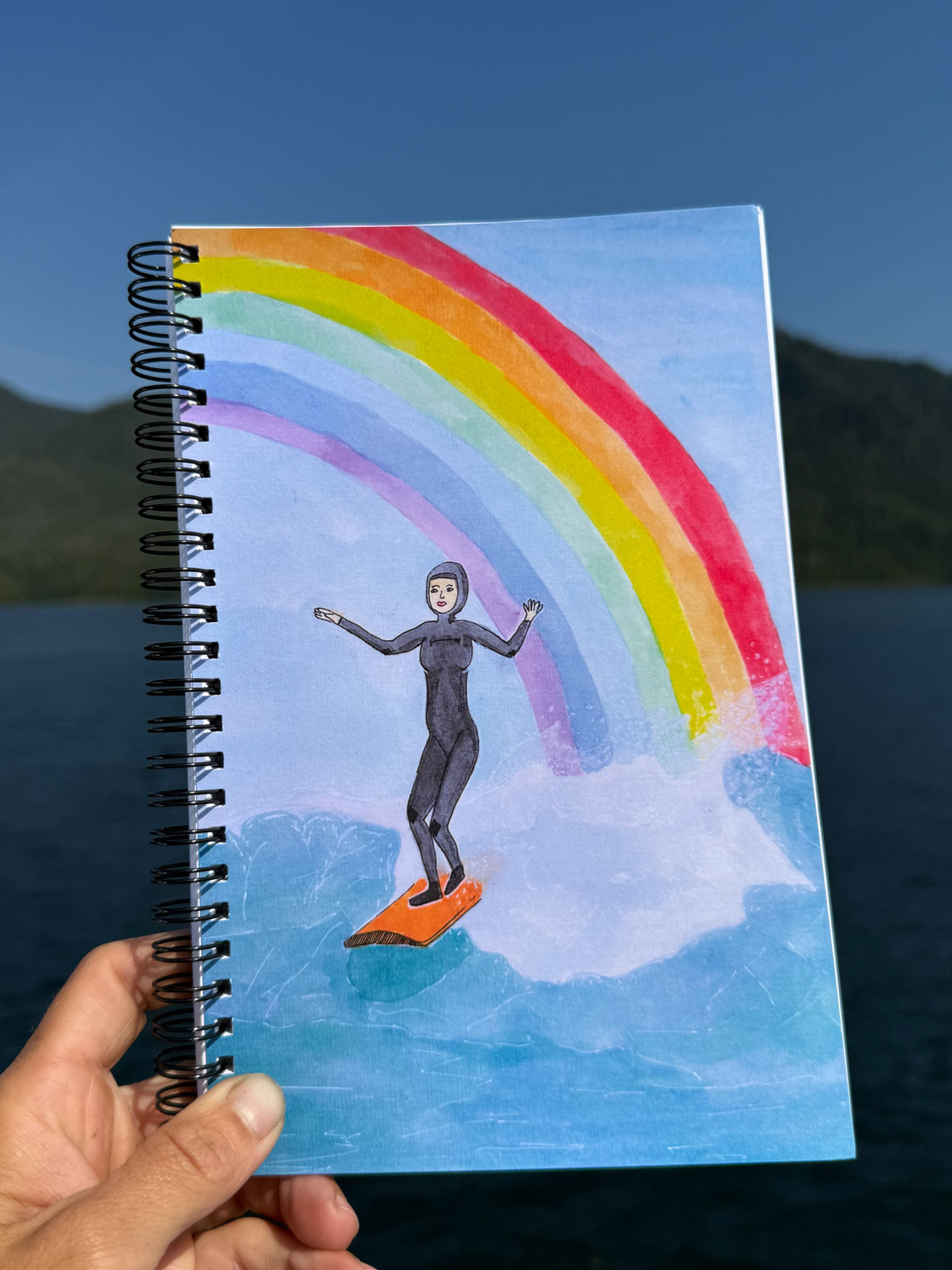 Spiral Notebook with Dotted pages